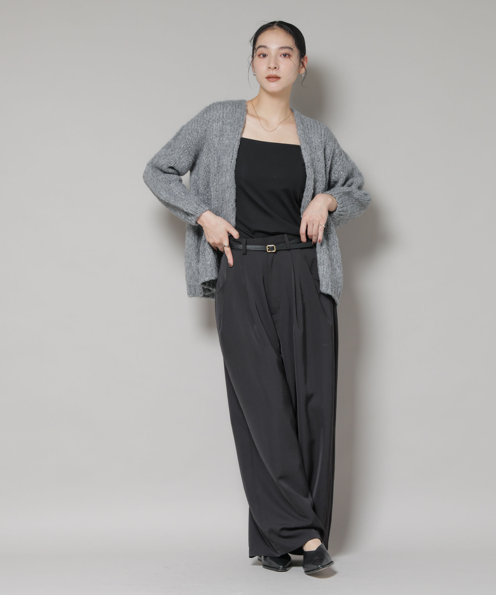 nano･universe「TRICOTS JEAN MARC/ニットカーディガン」|ニット・セーター|