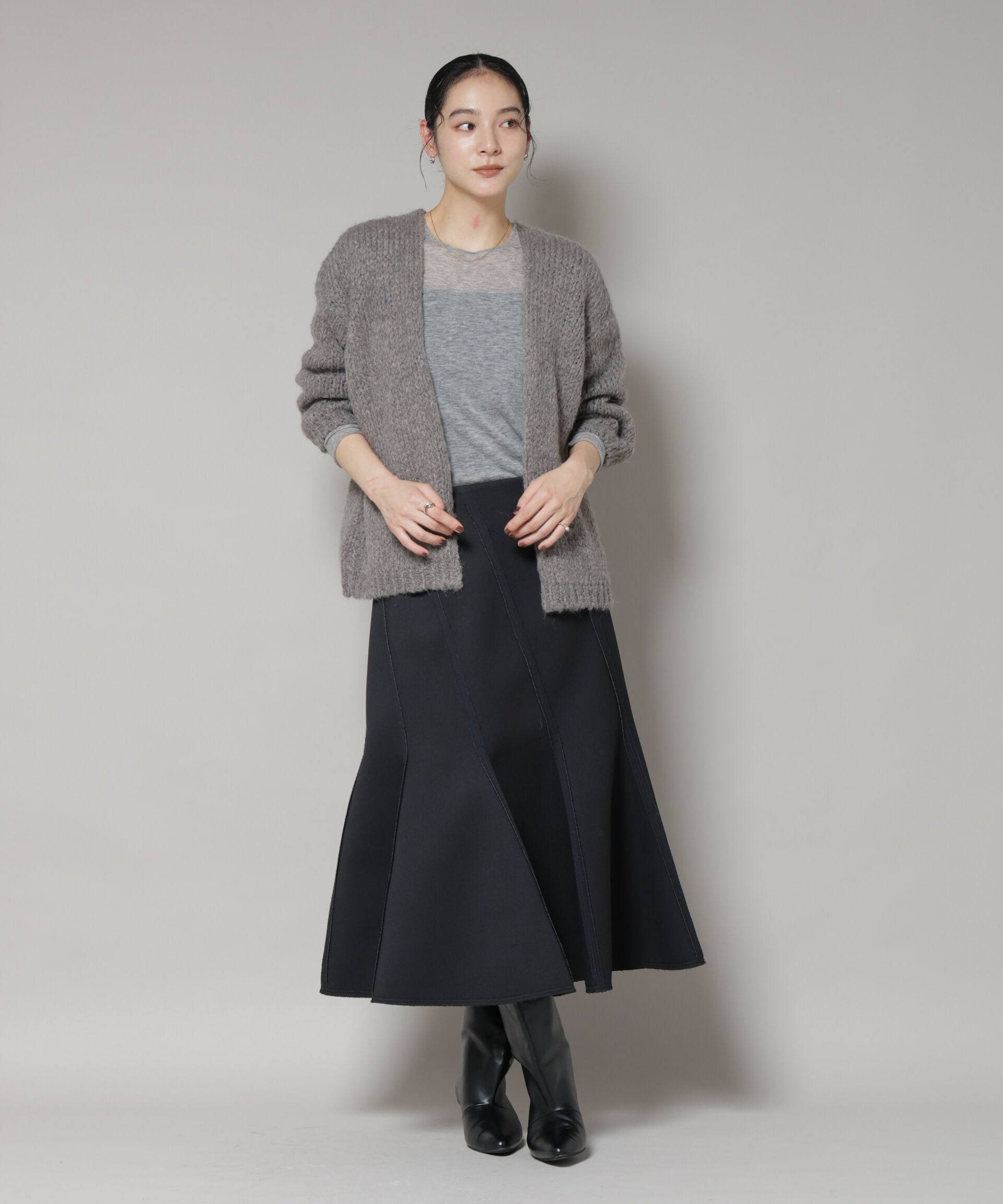 nano･universe「TRICOTS JEAN MARC/ニットカーディガン」|ニット・セーター|