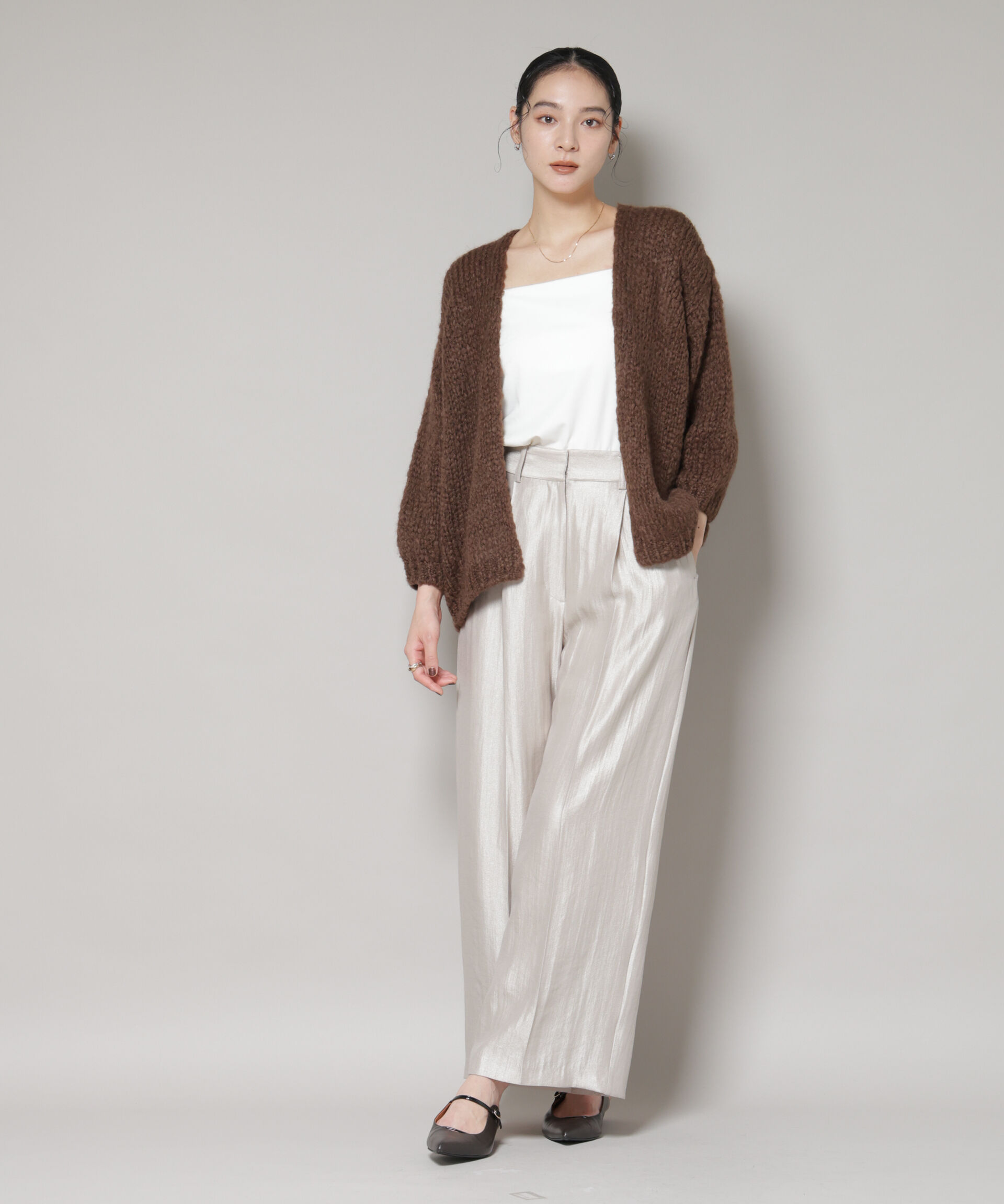 nano･universe「TRICOTS JEAN MARC/ニットカーディガン」|ニット・セーター|