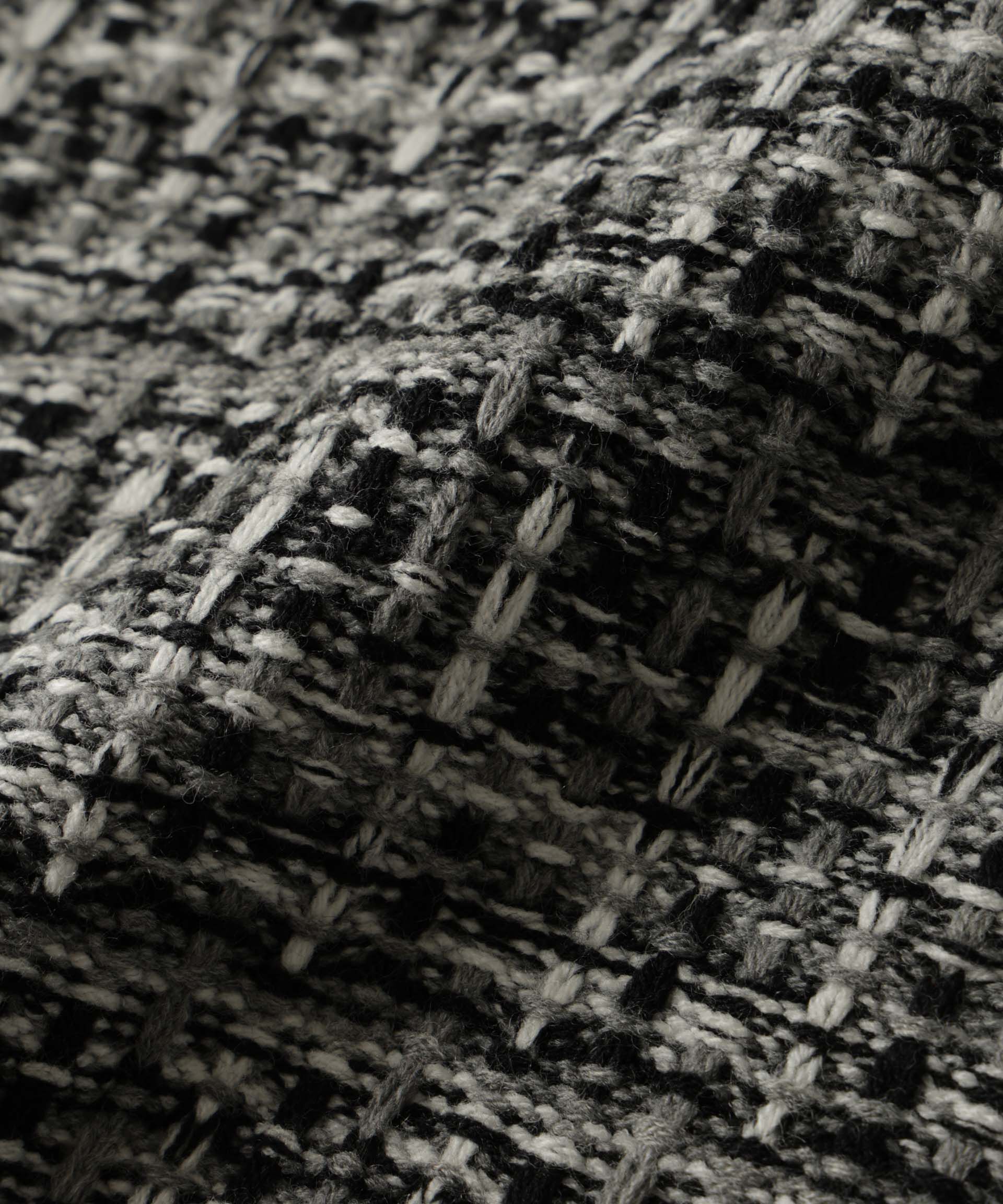 nano･universe「ツイードジャガードニット」|ニット・セーター|