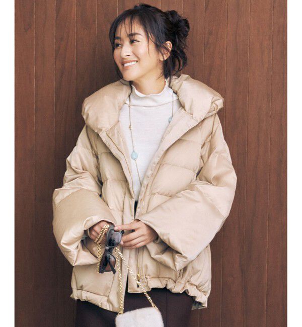 自由区「【撥水加工・洗える】ブライトダウンテントライン ダウンコート」|ダウン|ｼｬﾝﾊﾟﾝ