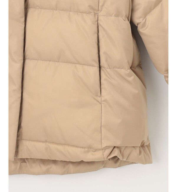 自由区「【撥水加工・洗える】ブライトダウンテントライン ダウンコート」|ダウン|