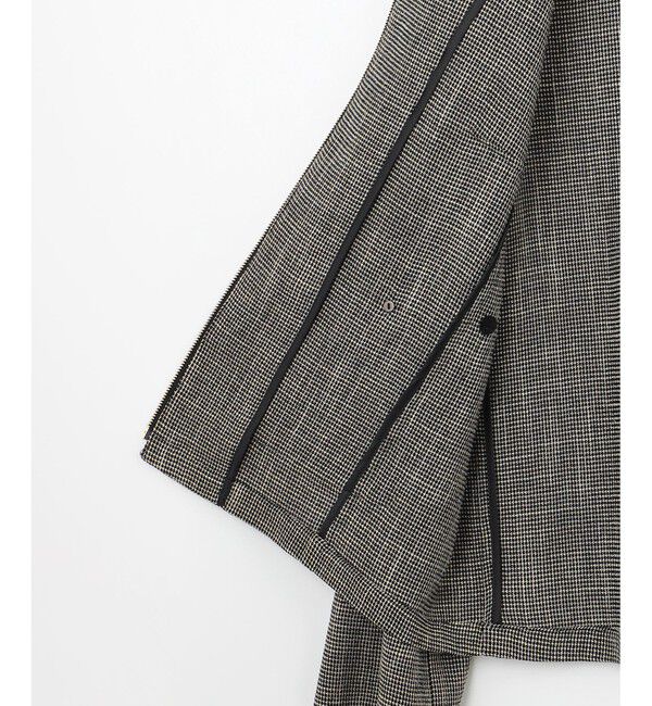 自由区「【洗える】ライトカラミノーカラー ジャケット」|ノーカラージャケット|