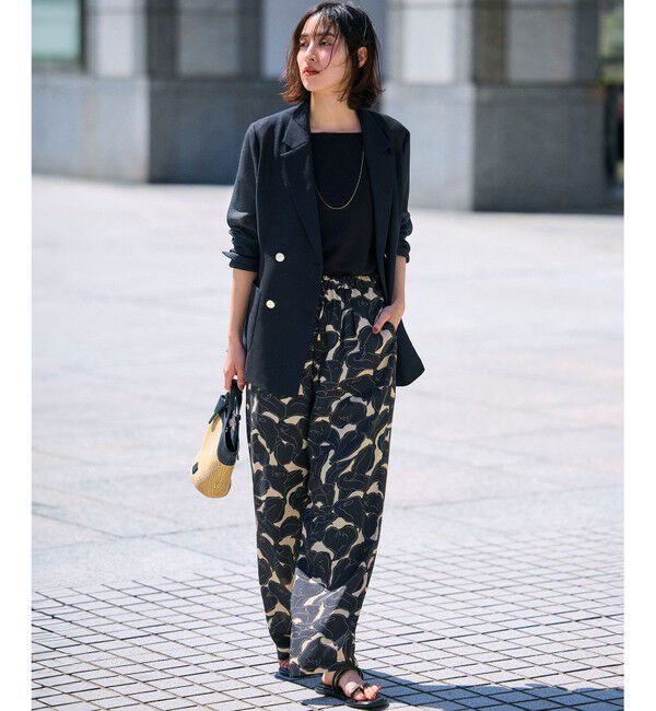 23区「【洗える】シャイニーシアー ニット キャミソール」|キャミソール|