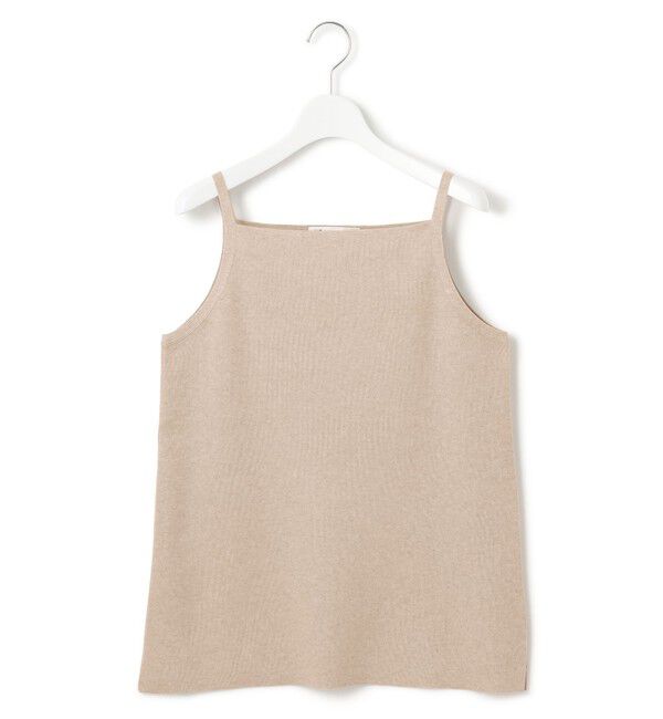 23区「【洗える】シャイニーシアー ニット キャミソール」|キャミソール|