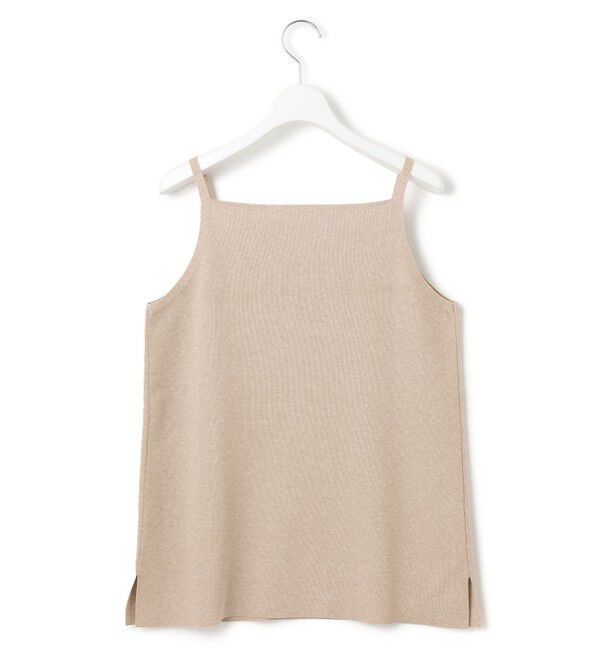 23区「【洗える】シャイニーシアー ニット キャミソール」|キャミソール|