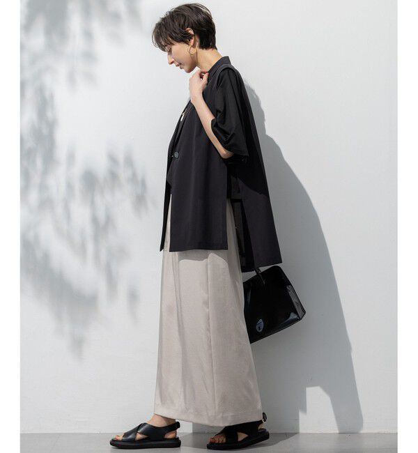 23区「【洗える】ライトシアーマットクロス ジレ」|その他|