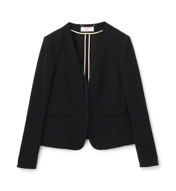 BEIGE,「CINDY / ダブルカラージャケット」|ノーカラージャケット|