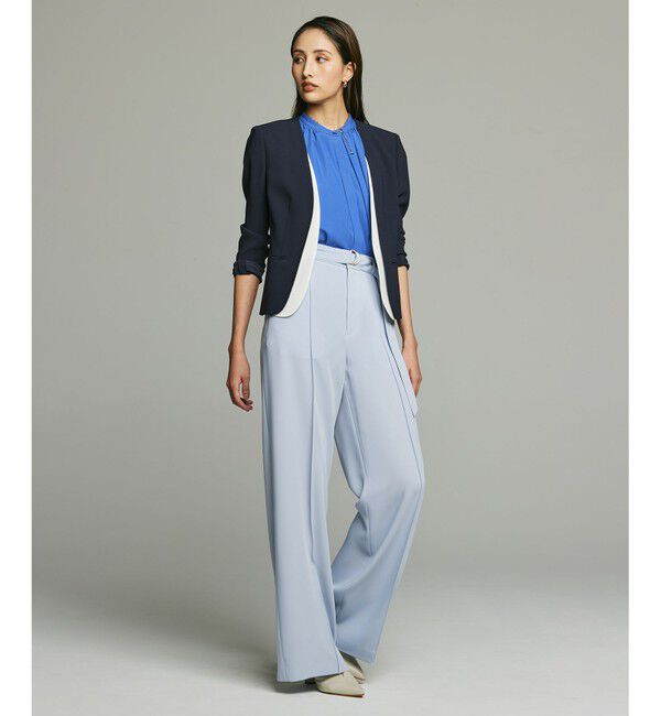 BEIGE,「CINDY / ダブルカラージャケット」|ノーカラージャケット|