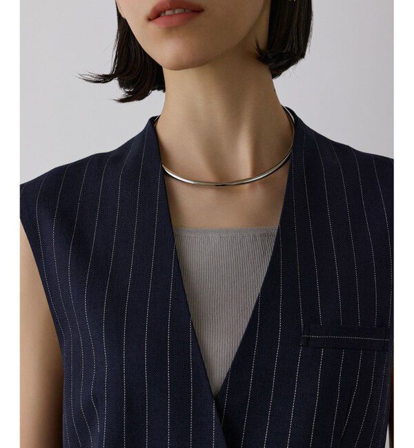 Diagram「ストライプノーカラージレ」|ベスト・ジレ|