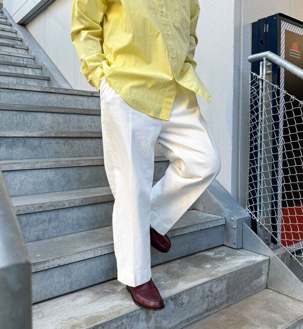 WORK ABOUT「NSOK デニム2タックワイドパンツ 25SS」|デニム|