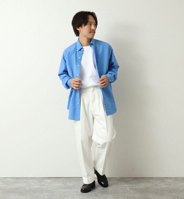 WORK ABOUT「NSOK デニム2タックワイドパンツ 25SS」|デニム|