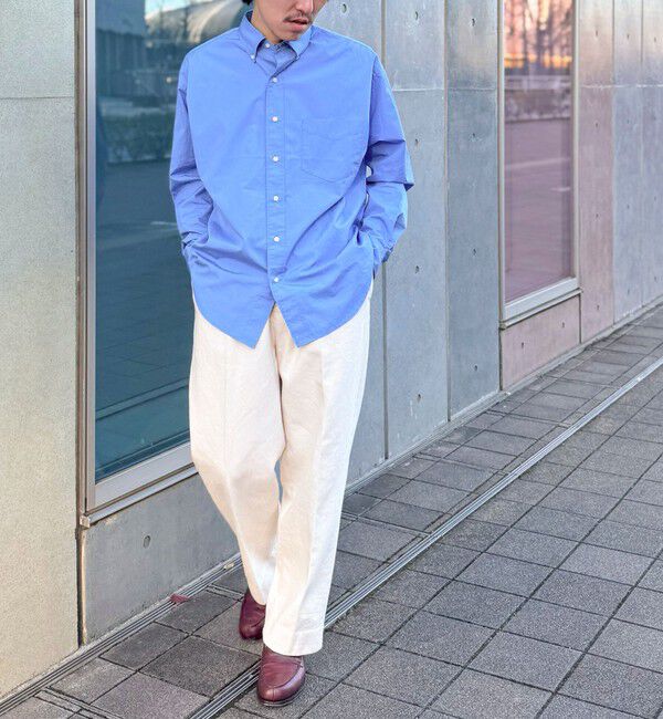 WORK ABOUT「NSOK デニム2タックワイドパンツ 25SS」|デニム|