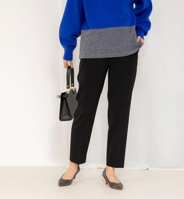 NOLLEY'S「《セットアップ対応》ウォッシャブルダブルクロススリムパンツ」|その他|