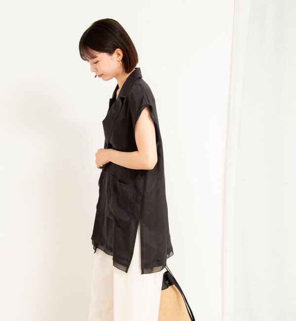 NOLLEY'S「ジレブラウス」|シャツ・ブラウス|