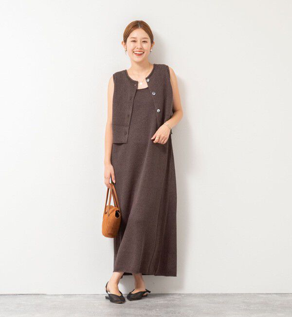 NOLLEY'S sophi「【WALANCE/ワランス】paper knit 2way top」|ベスト・ジレ|