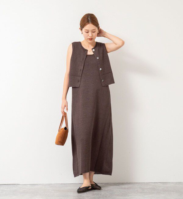 NOLLEY'S sophi「【WALANCE/ワランス】paper knit 2way top」|ベスト・ジレ|