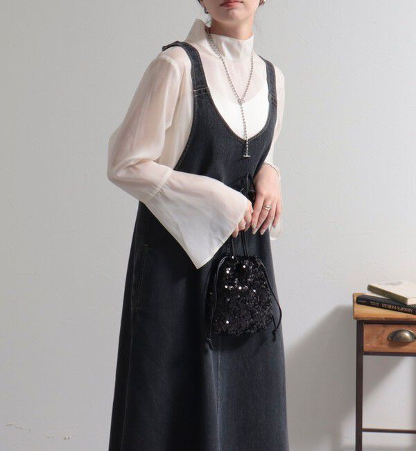 fredy emue「デニムジャンスカ」|ワンピース|