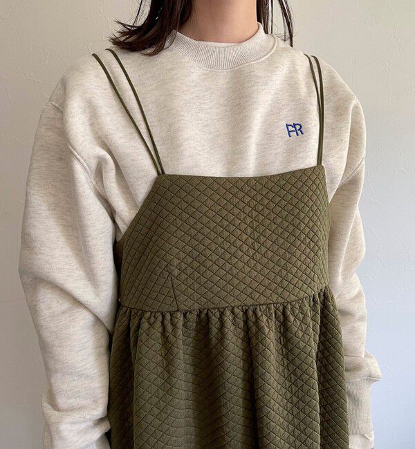 fredy emue「キルティングカットキャミワンピース」|ワンピース|