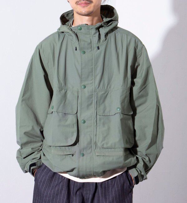 GLOSTER「【限定展開】【KELTY&times;GLOSTER】別注  ミリタリー ユーティリティ フィッシングジャケット」|ブルゾン・スタジャン|