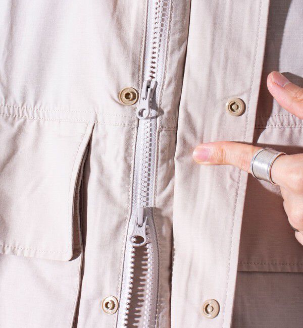 GLOSTER「【限定展開】【KELTY&times;GLOSTER】別注  ミリタリー ユーティリティ フィッシングジャケット」|ブルゾン・スタジャン|