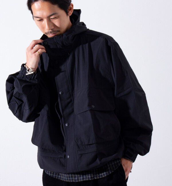 GLOSTER「【限定展開】【KELTY&times;GLOSTER】別注  ミリタリー ユーティリティ フィッシングジャケット」|ブルゾン・スタジャン|ブラック