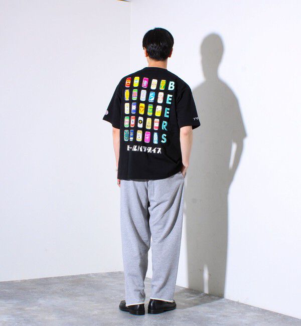 GLOSTER「【YOIDORE/ヨイドレ】ビールパラダイスTEE クルーネックTシャツ バックプリント」|Tシャツ・カットソー|