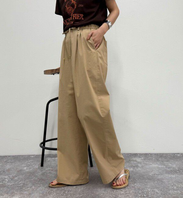 fredy emue「タイプライターストリングパンツ」|チノ|