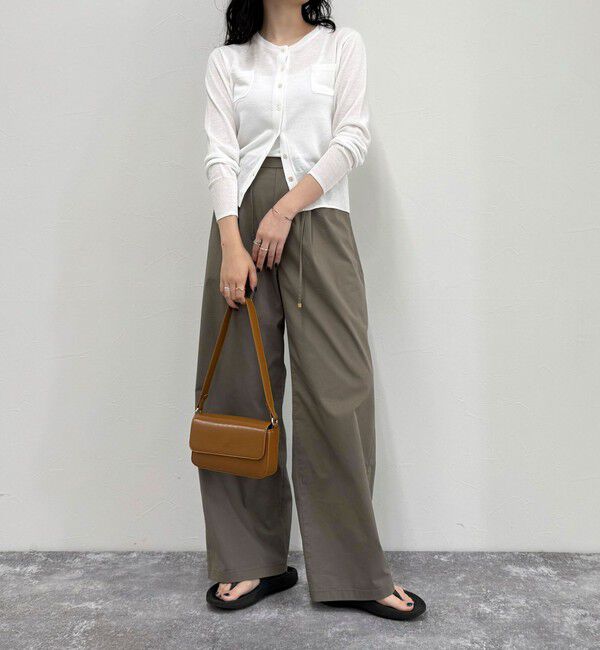 fredy emue「タイプライターストリングパンツ」|チノ|