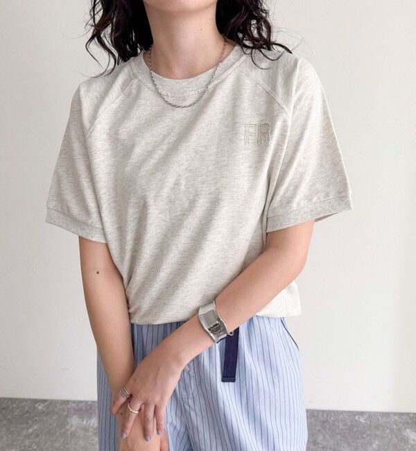 fredy emue「FRミニ裏毛半袖プルオーバー」|Tシャツ・カットソー|
