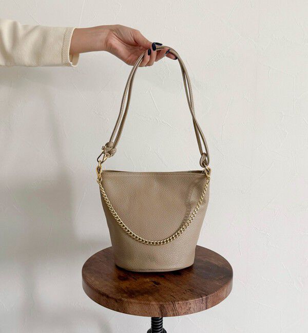 fredy emue「【AULENTTI/オーレンティ】シボレザーバケツチェーン&ショルダーバッグ」|ショルダー・メッセンジャー|