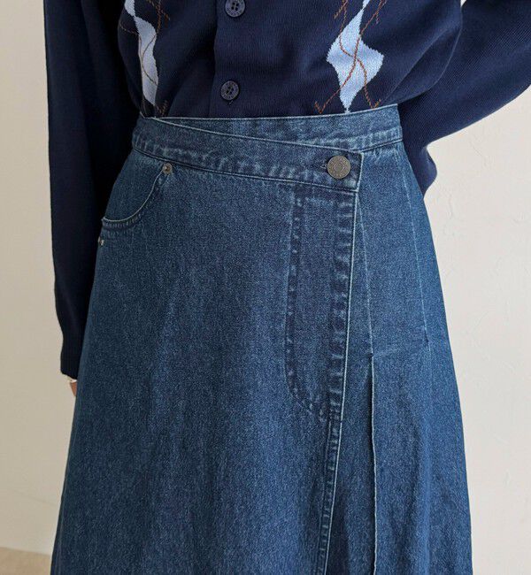 fredy emue「【GEVACO/ゲバコ】デニムプリーツスカート」|スカート|