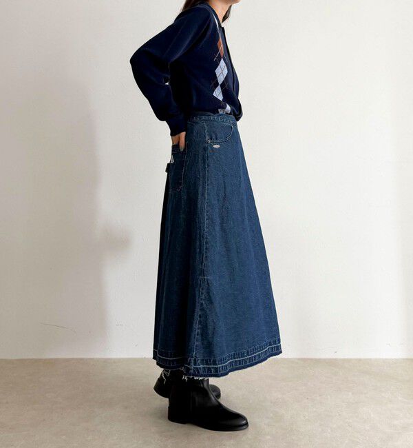 fredy emue「【GEVACO/ゲバコ】デニムプリーツスカート」|スカート|
