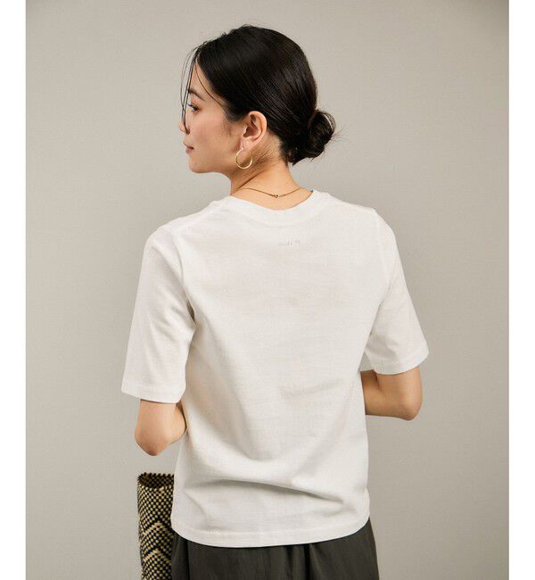 SALON adam et rope'「YASUKO HIRANO ARTプリントコンパクトT」|Tシャツ・カットソー|