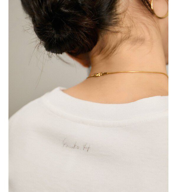 SALON adam et rope'「YASUKO HIRANO ARTプリントコンパクトT」|Tシャツ・カットソー|