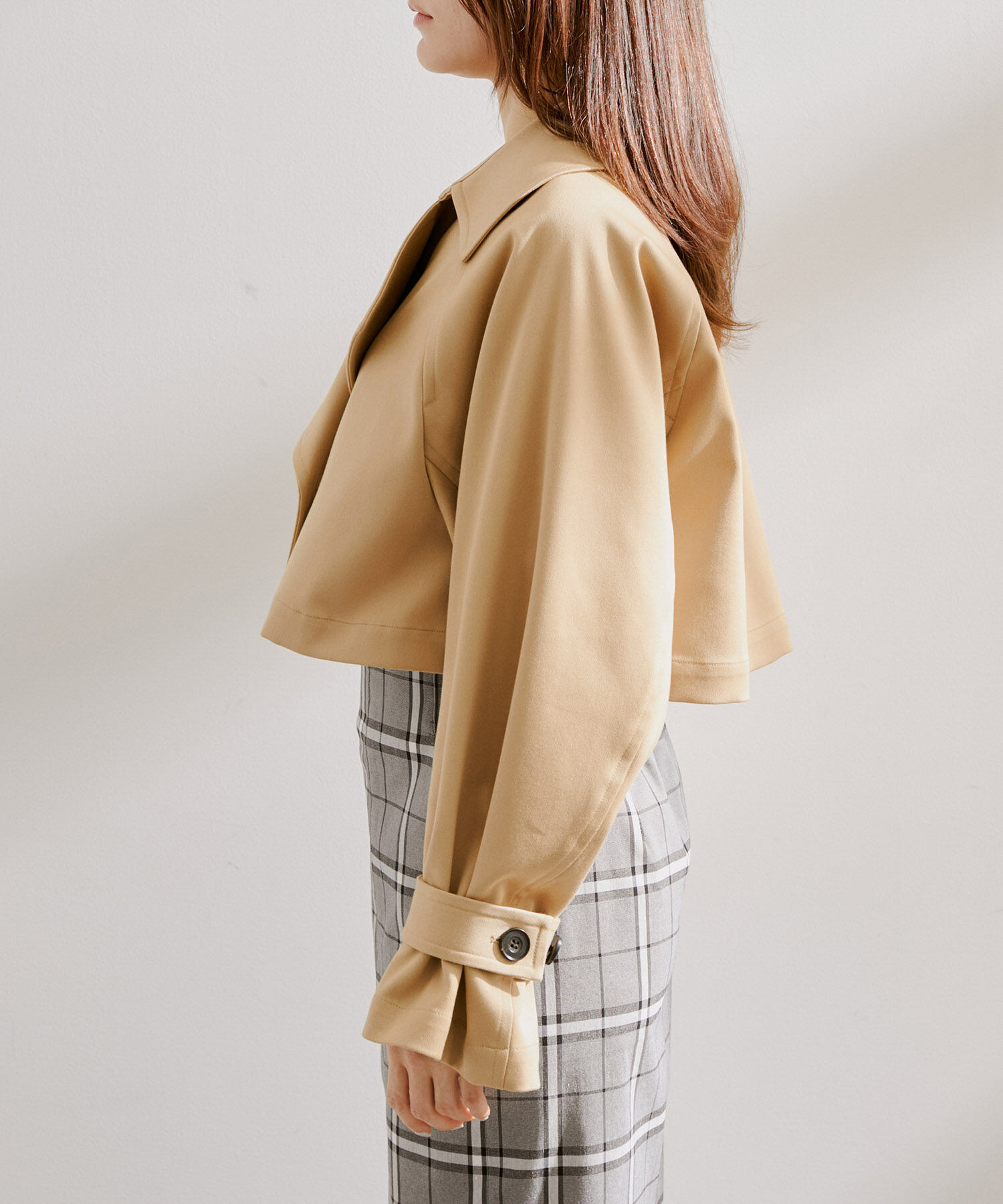 ROPE「3WAYダブルクロストレンチコート/ショートトレンチ・ロングジレ・トレンチ」|トレンチコート|