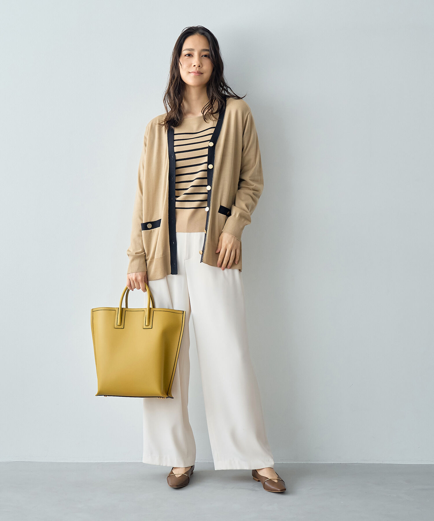 ROPE「ハイゲージニットプルオーバー/一部アンサンブル対応【雑誌掲載】」|ニット・セーター|