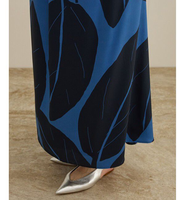 ROPE「【洗える】エクスペンド リーフキャミワンピース【DEVEAUX（デヴォー）】」|ワンピース|