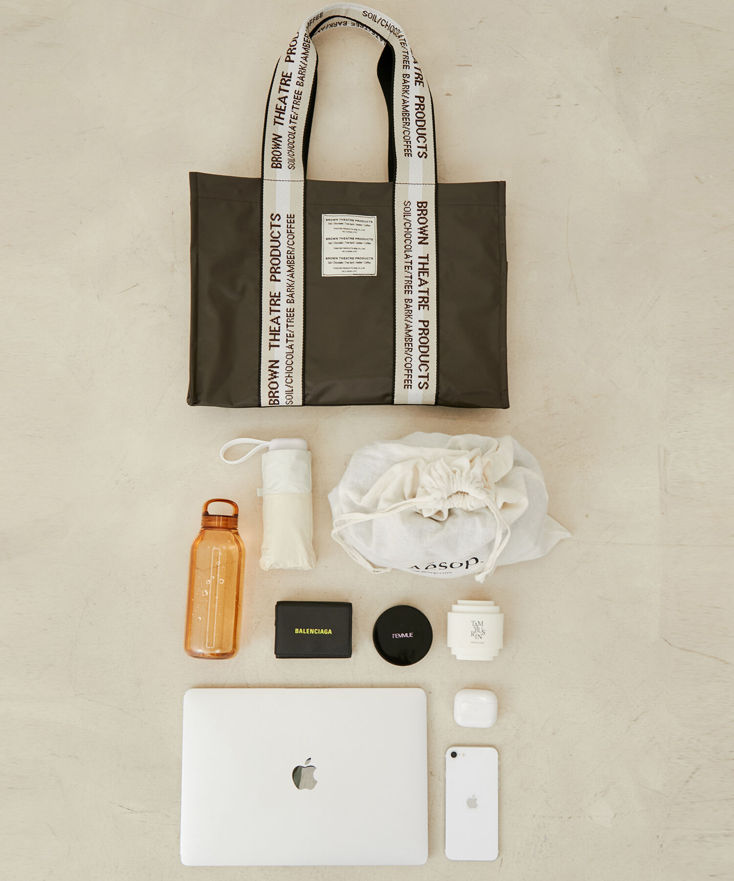 VIS「【BROWN THEATRE PRODUCTSコラボ】サイドポケットナイロントートバッグ」|トートバッグ|