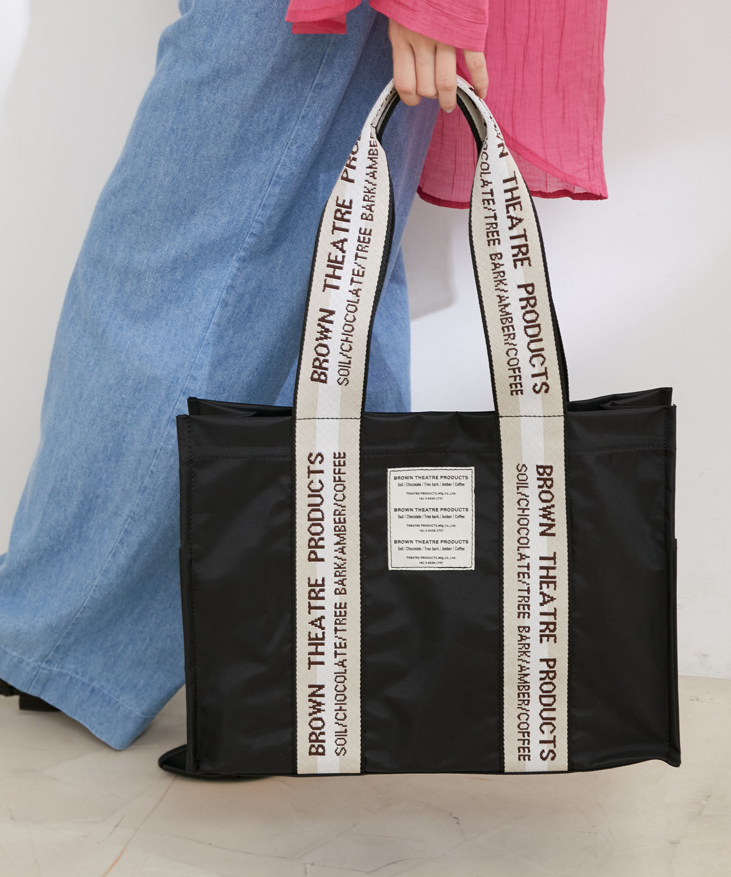 VIS「【BROWN THEATRE PRODUCTSコラボ】サイドポケットナイロントートバッグ」|トートバッグ|
