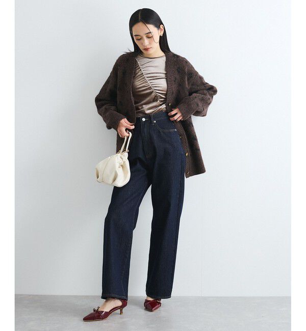 VIS「【洗える】ベロアシャーリングプルオーバー」|Tシャツ・カットソー|