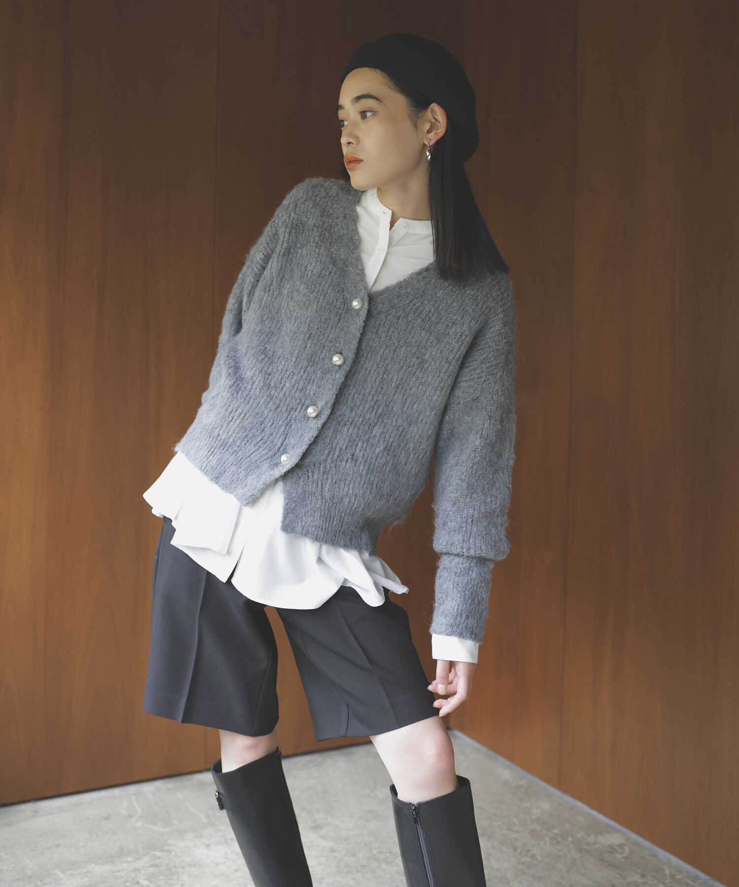 VIS「ダブルウエストバミューダハーフパンツ」|その他|