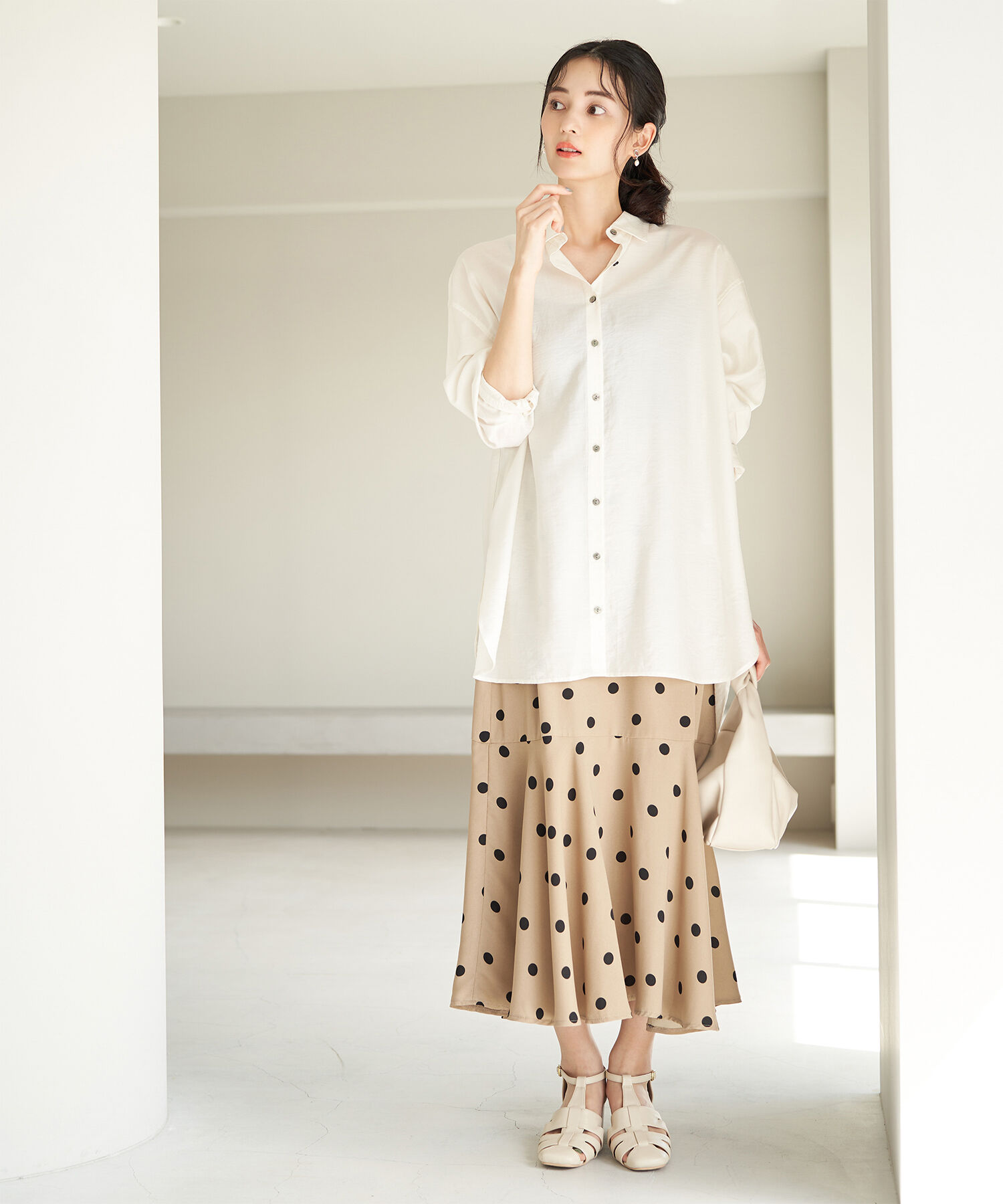 Rope&rsquo;Picnic「洗える/シアーシャツ」|シャツ・ブラウス|