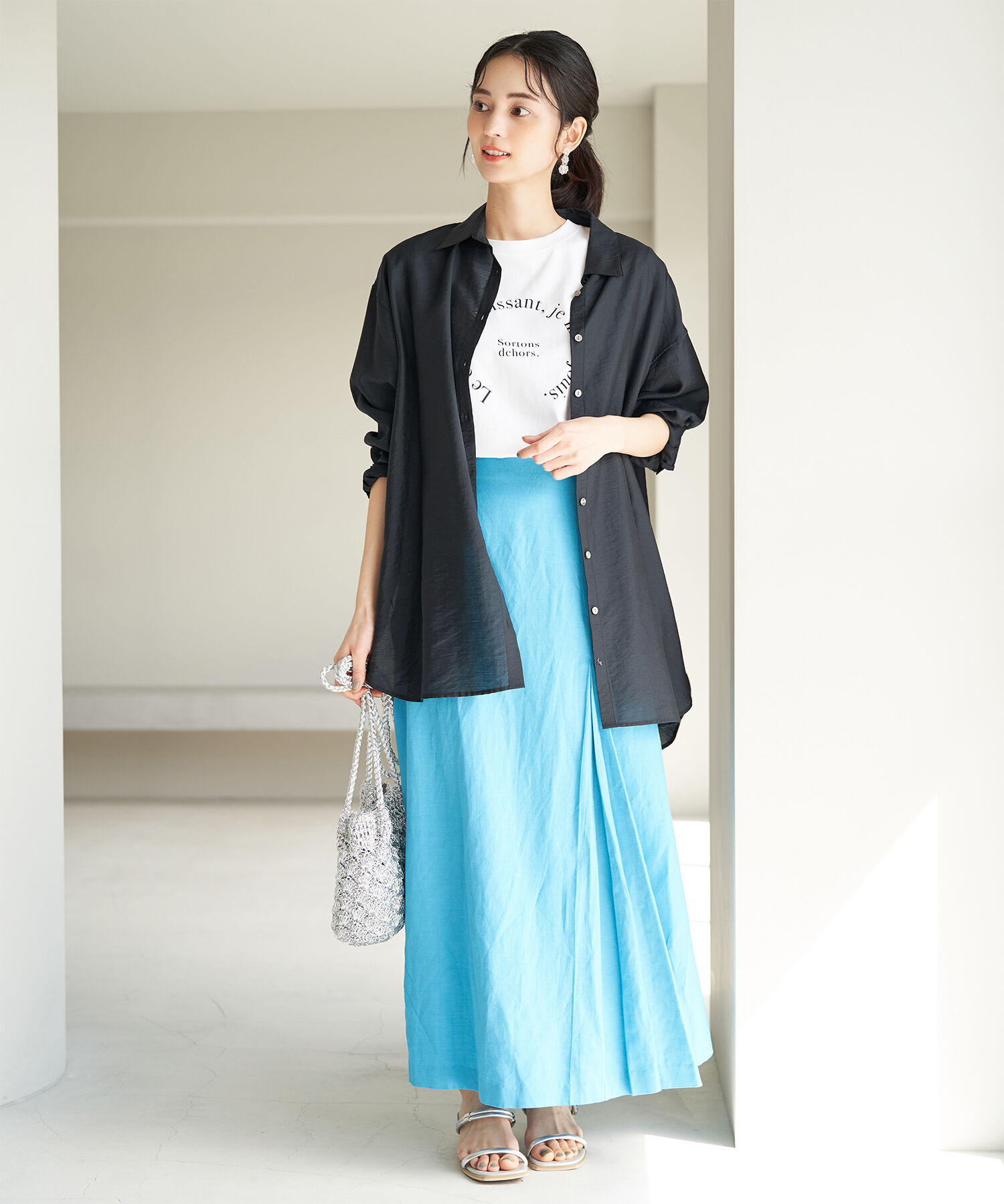 Rope&rsquo;Picnic「洗える/シアーシャツ」|シャツ・ブラウス|