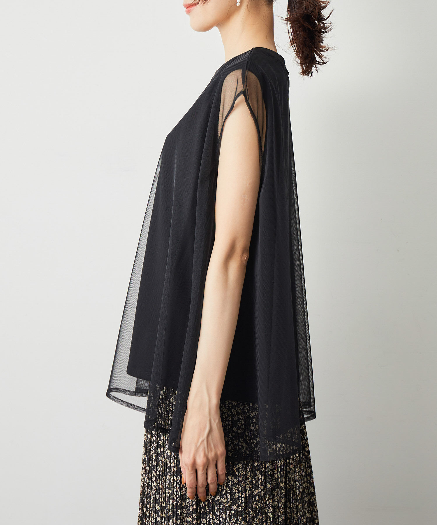 Rope&rsquo;Picnic「チュールカットトップス」|Tシャツ・カットソー|