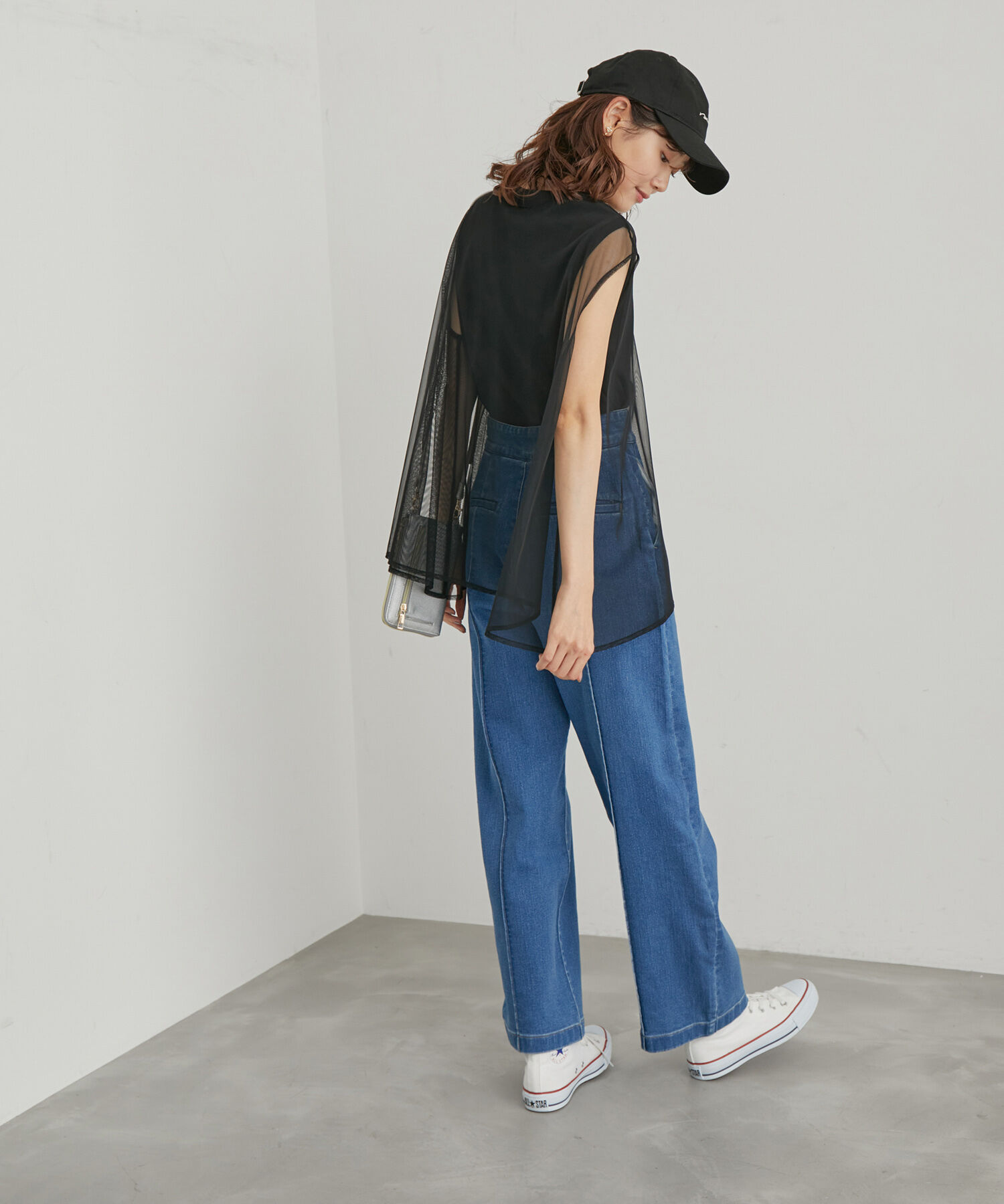 Rope&rsquo;Picnic「チュールカットトップス」|Tシャツ・カットソー|