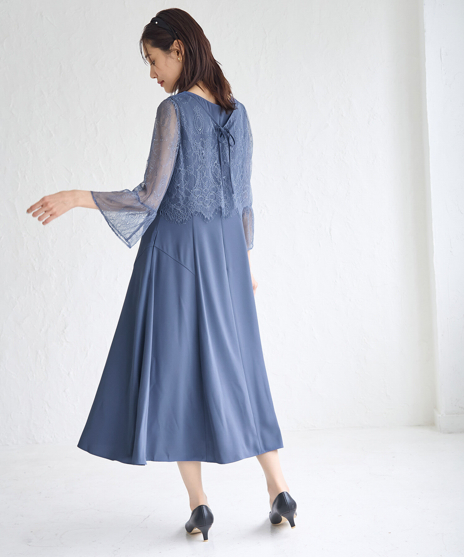 Rope&rsquo;Picnic「【Mon E&rsquo;toile/モンエトワール】結婚式にも/レースセットDRESS」|ドレス|