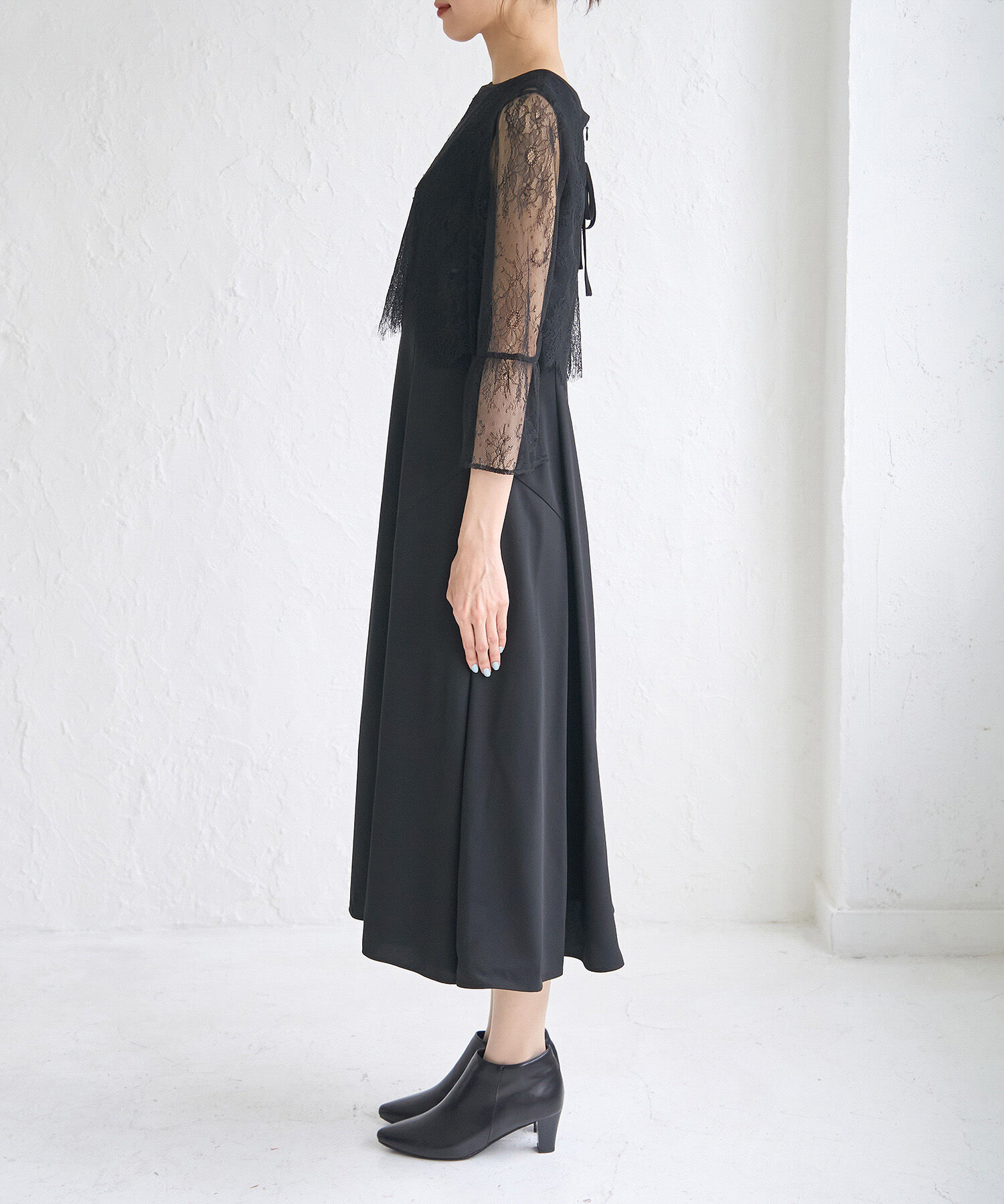 Rope&rsquo;Picnic「【Mon E&rsquo;toile/モンエトワール】結婚式にも/レースセットDRESS」|ドレス|