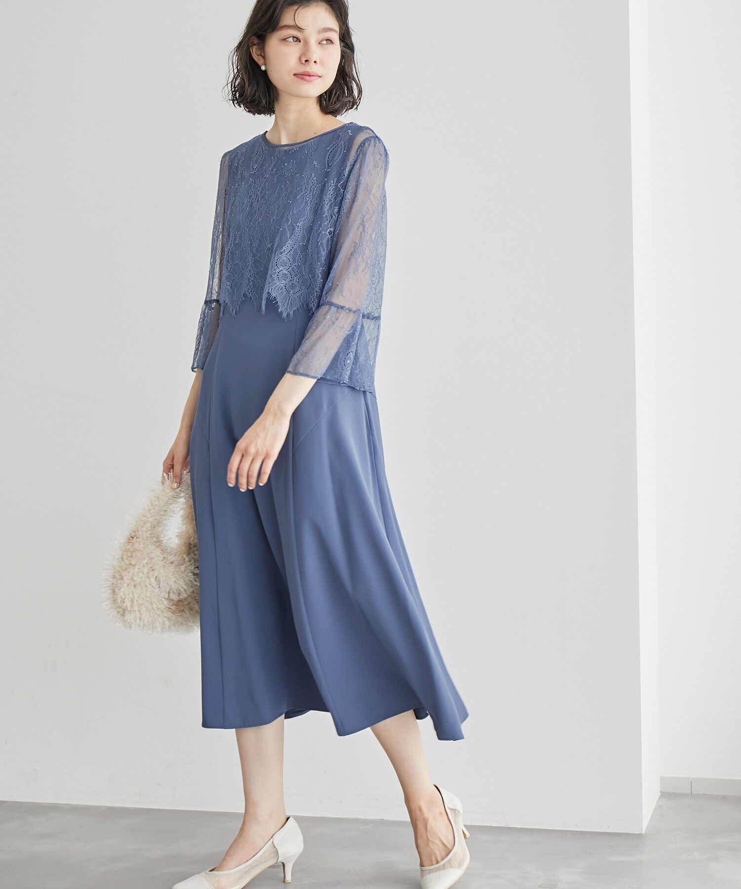 Rope&rsquo;Picnic「【Mon E&rsquo;toile/モンエトワール】結婚式にも/レースセットDRESS」|ドレス|