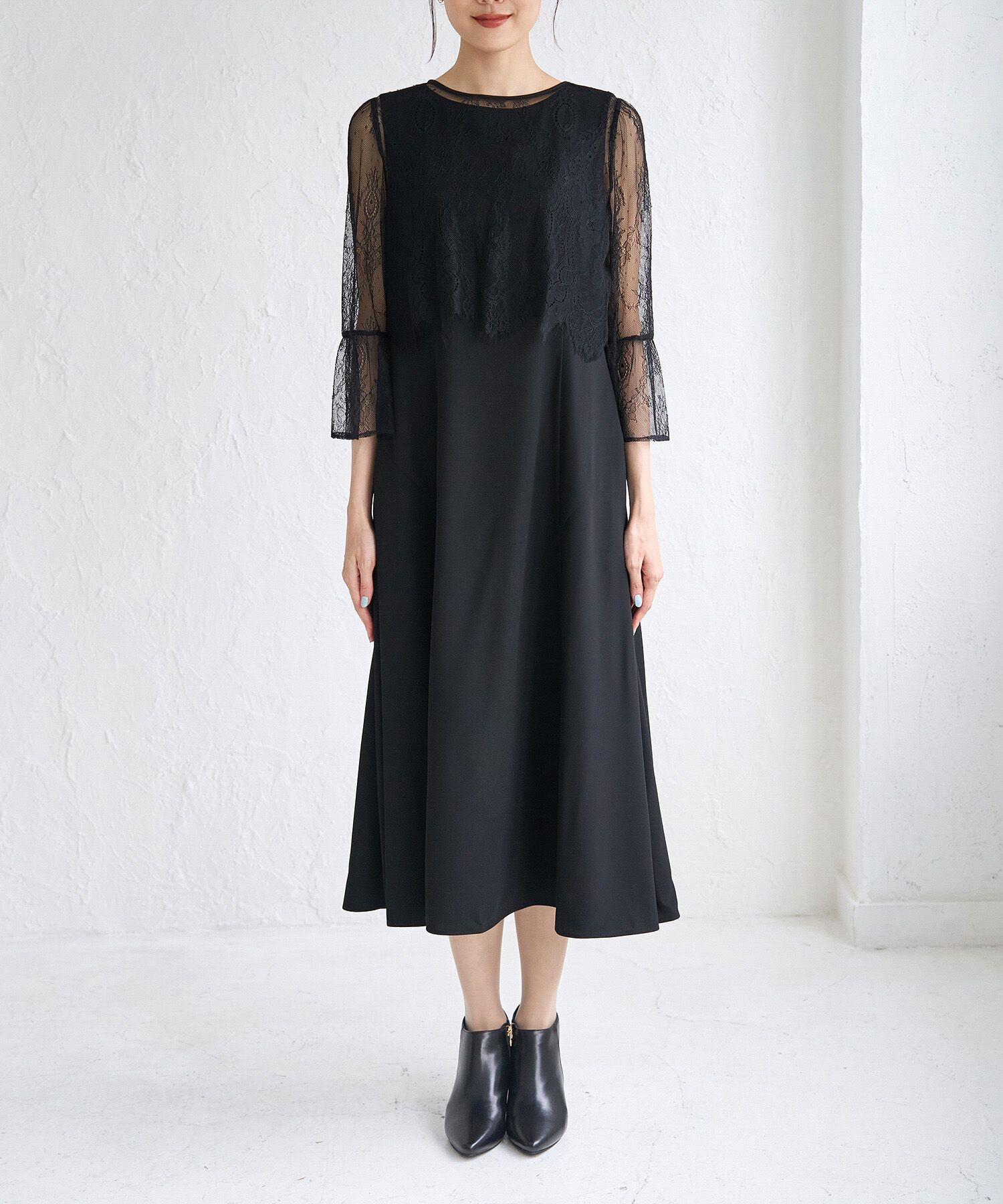 Rope&rsquo;Picnic「【Mon E&rsquo;toile/モンエトワール】結婚式にも/レースセットDRESS」|ドレス|